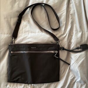 Tumi Black Messenger Bag